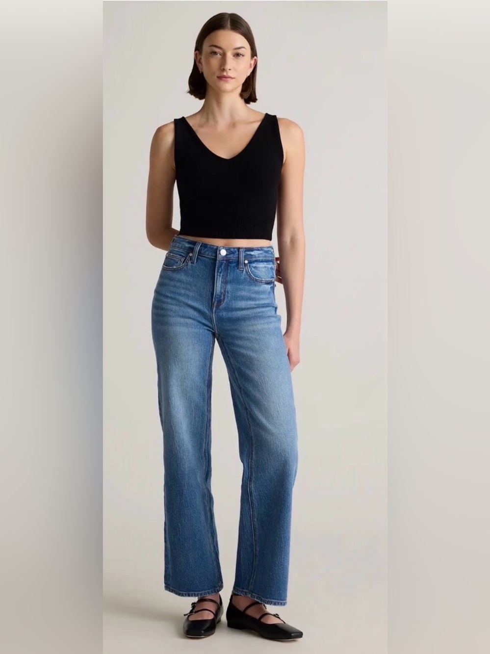 Bella Stretch Relaxed Straight Jeans